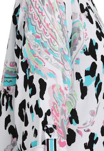 Blouses korte mouw blauw Doris Streich