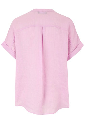 Blouses korte mouw rood Doris Streich