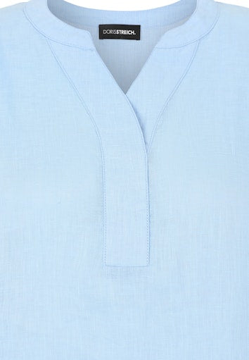 Blouses korte mouw blauw Doris Streich