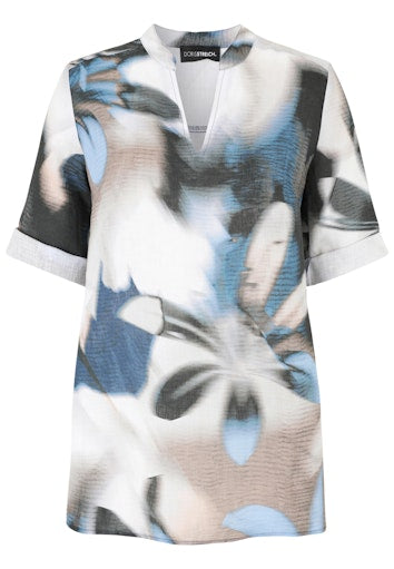 Blouses korte mouw multicolor Doris Streich
