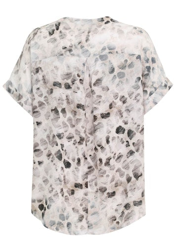 Blouses korte mouw multicolor Doris Streich
