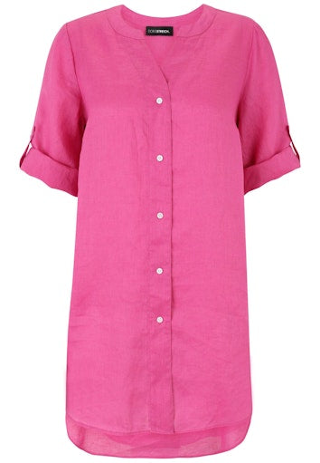 Blouses korte mouw roze Doris Streich