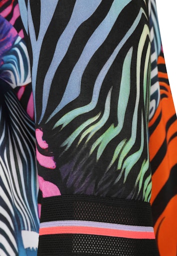 Blouses korte mouw oranje Doris Streich