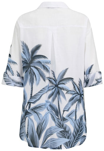 Blouses lange mouw navy Doris Streich