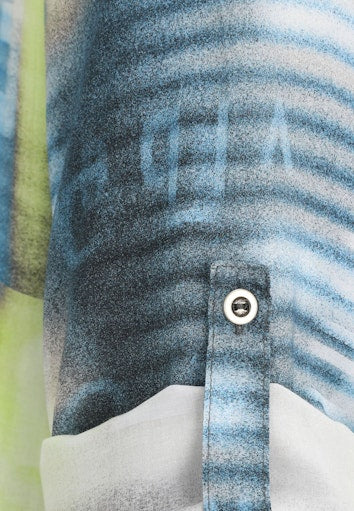 Blouses korte mouw geel Doris Streich