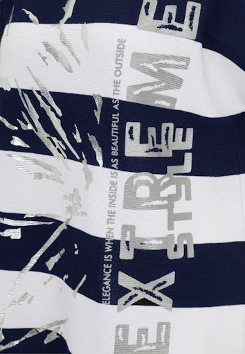 T-shirts korte mouw navy Doris Streich