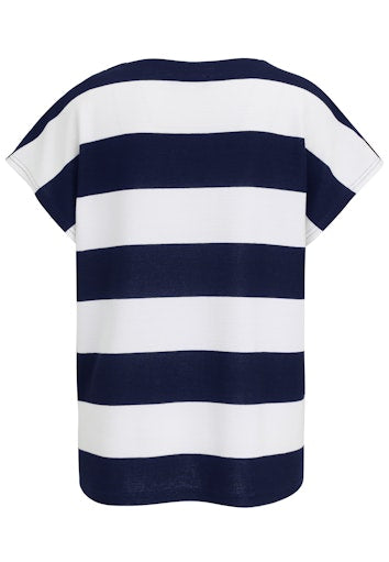 T-shirts korte mouw navy Doris Streich