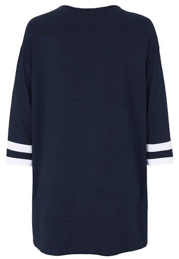 T-shirts korte mouw navy Doris Streich