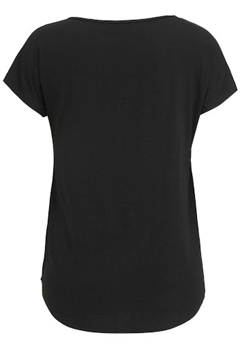 T-shirts korte mouw zwart Doris Streich