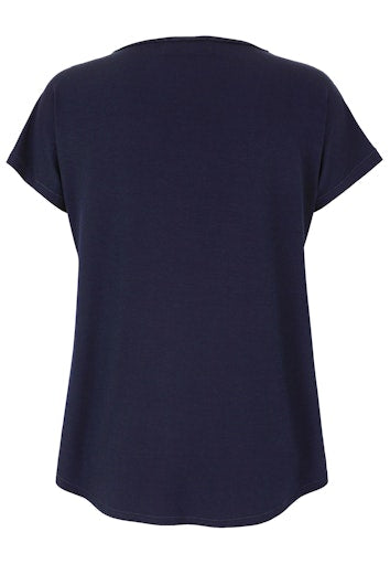 T-shirts korte mouw navy Doris Streich