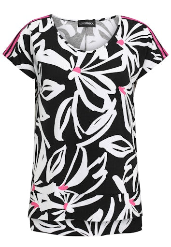 T-shirts korte mouw zwart Doris Streich