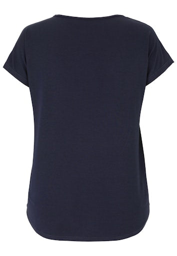 T-shirts korte mouw navy Doris Streich