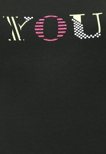 T-shirts korte mouw zwart Doris Streich