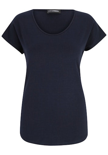 T-shirts korte mouw navy Doris Streich