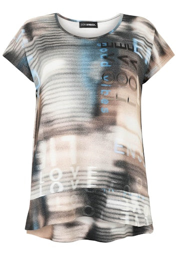 T-shirts korte mouw multicolor Doris Streich