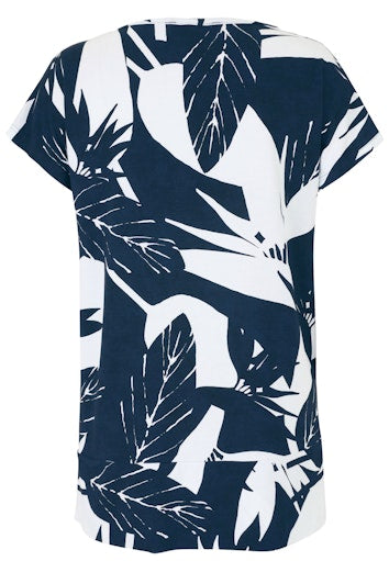 T-shirts korte mouw navy Doris Streich