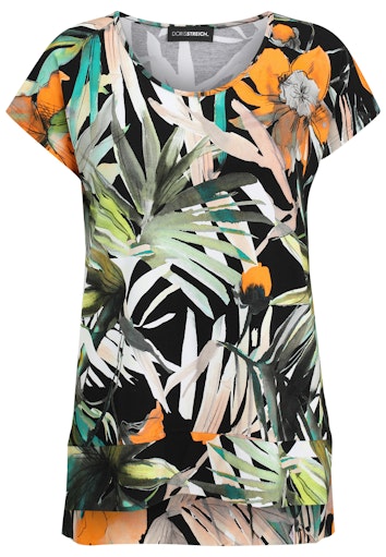 T-shirts korte mouw groen Doris Streich
