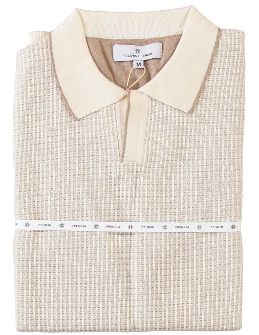 Polo's korte mouw beige Fellows United