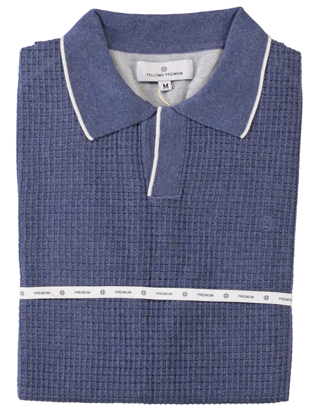 Polo's korte mouw blauw Fellows United