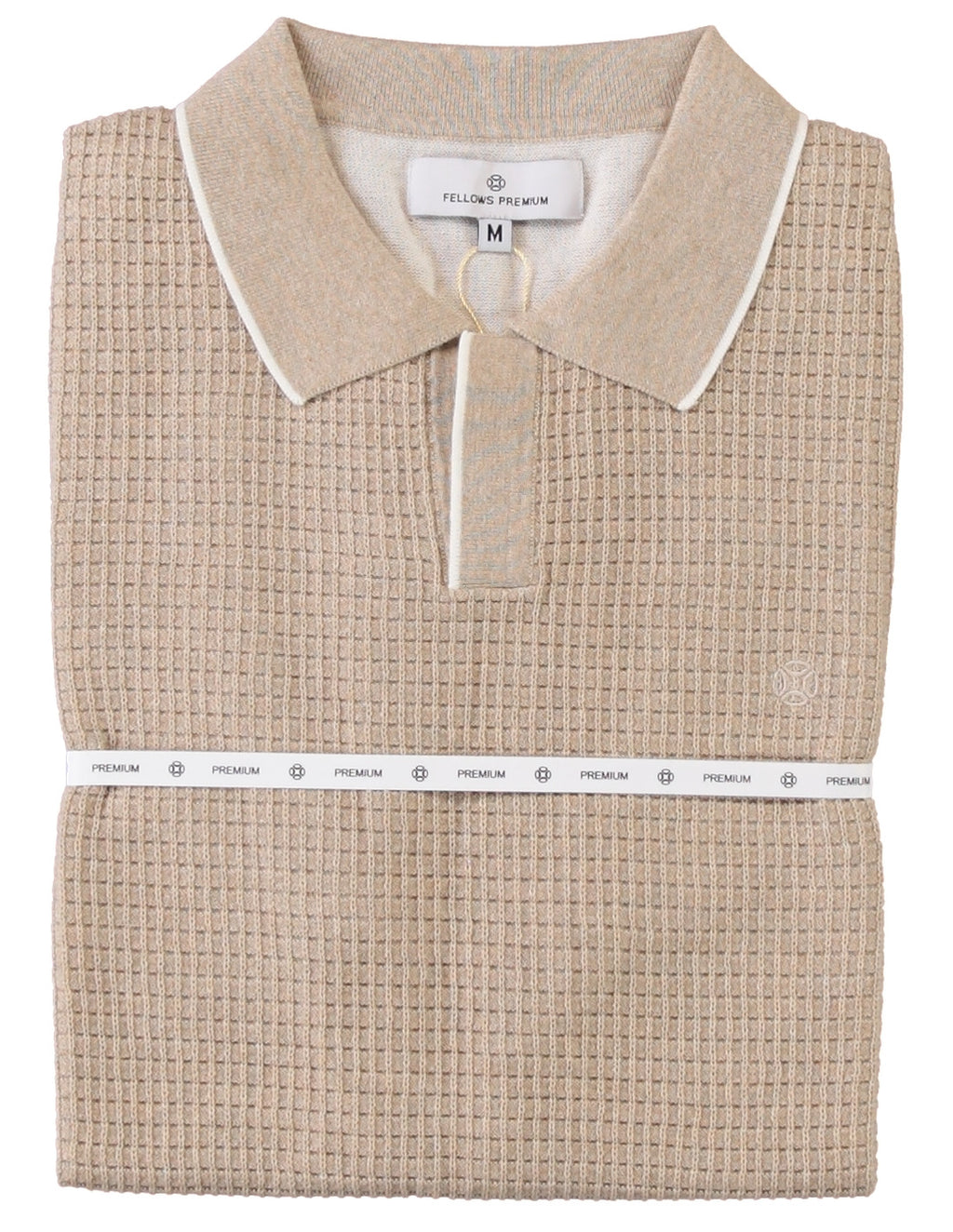 Polo's korte mouw beige Fellows United