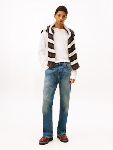 T-shirts lange mouw wit Tommy Jeans
