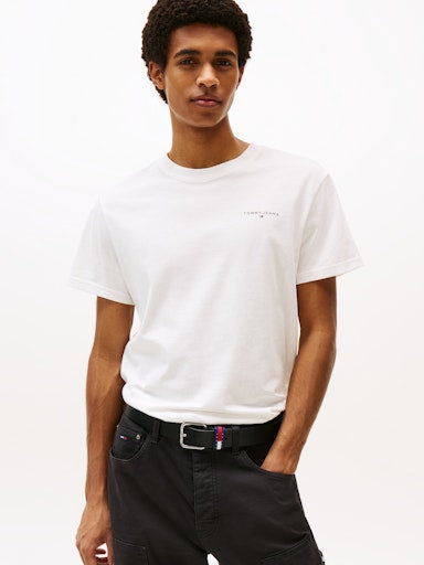 T-shirts korte mouw beige Tommy Jeans