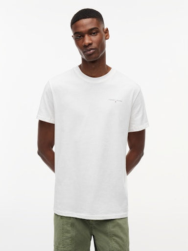T-shirts korte mouw beige Tommy Jeans