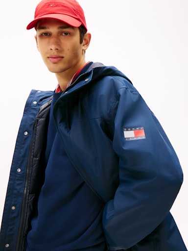 Jassen navy Tommy Jeans