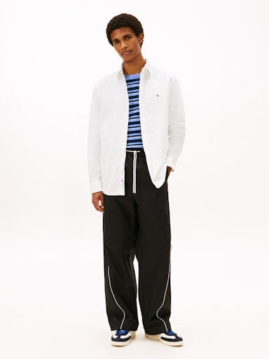 Hemden lange mouw beige Tommy Jeans