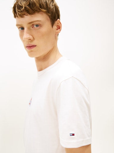 T-shirts korte mouw wit Tommy Jeans