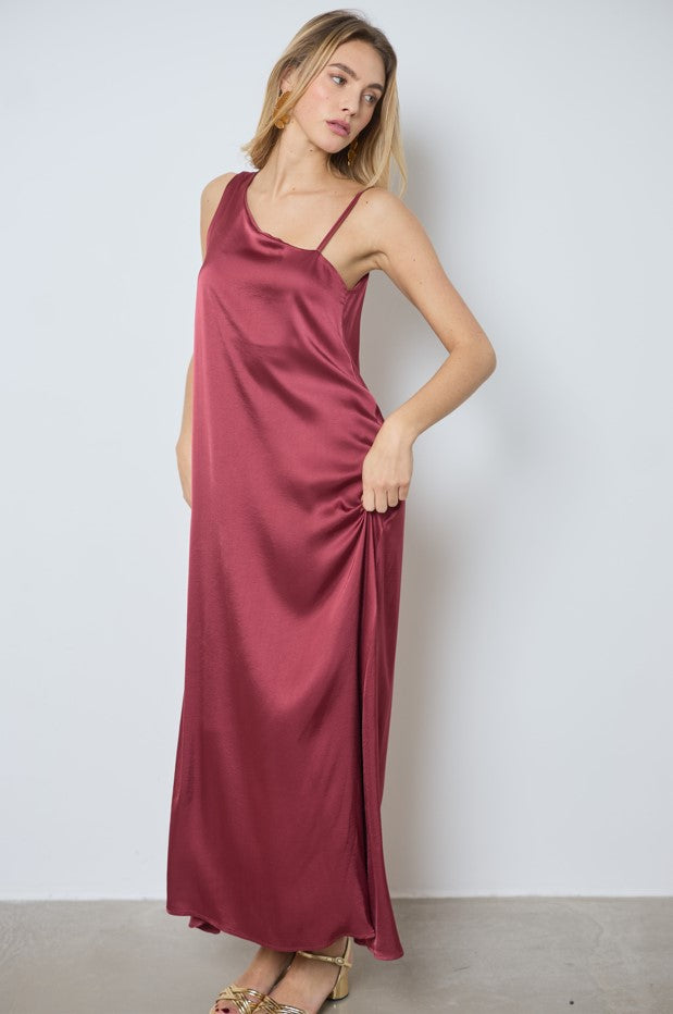 Jurken zonder mouw rood LOVE AT ME