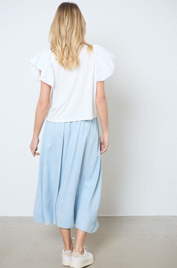 Rokken blauw LOVE AT ME