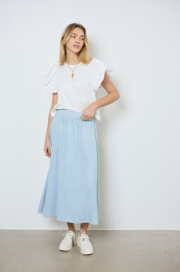 Rokken blauw LOVE AT ME