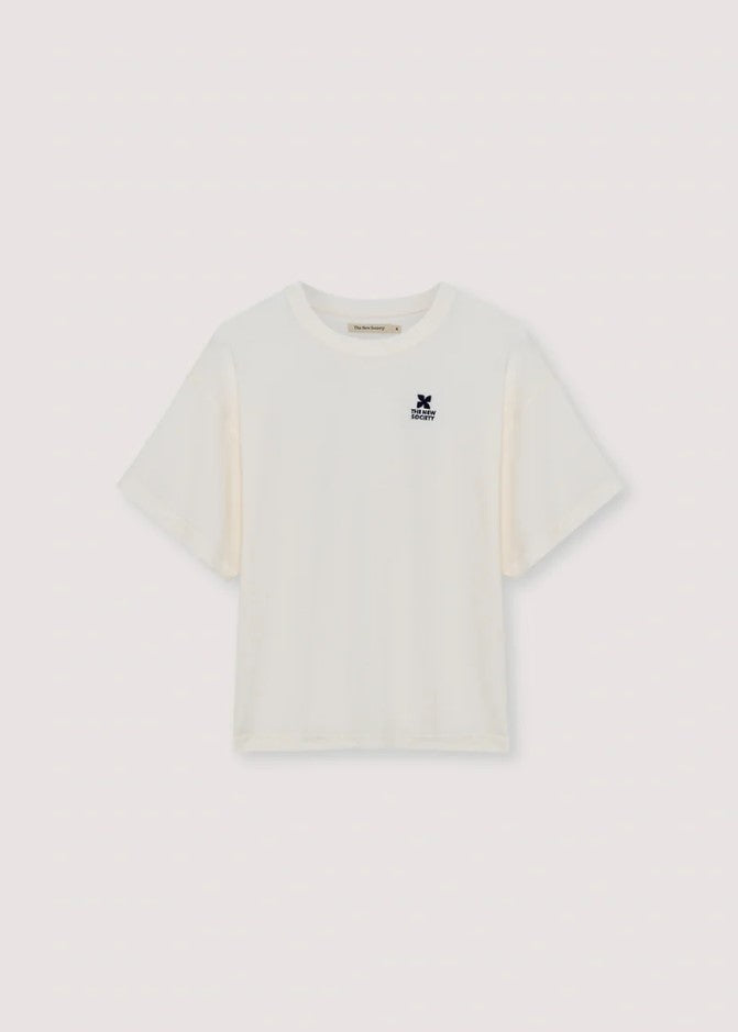 T-shirts korte mouw beige The New Society