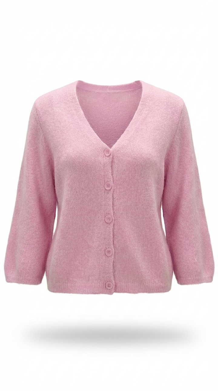 Cardigans roze Due Amanti