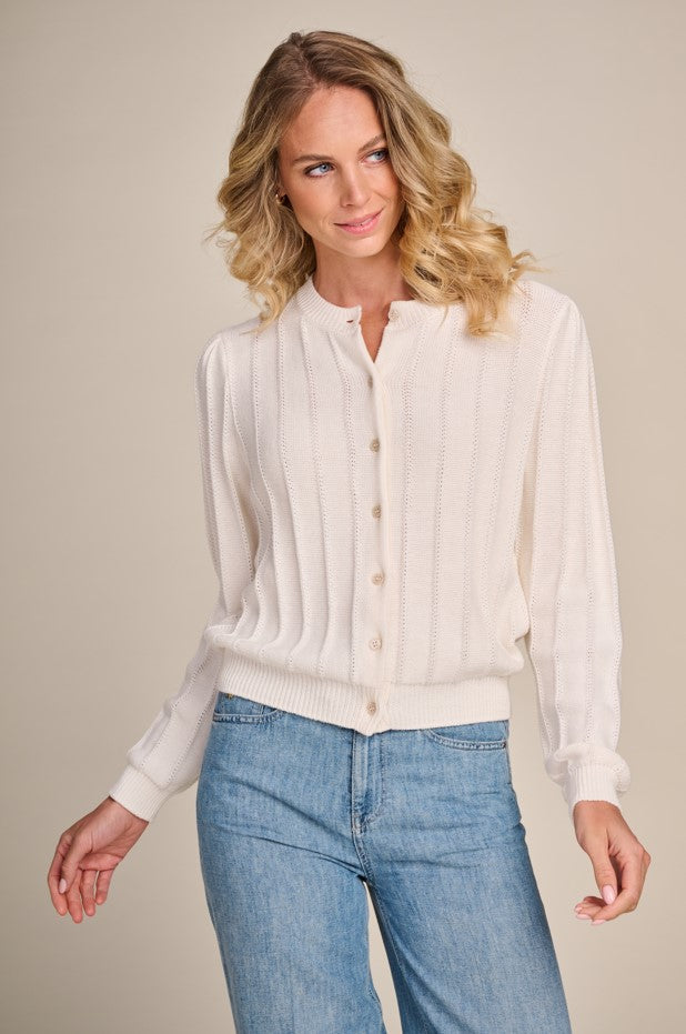 Cardigans wit Due Amanti