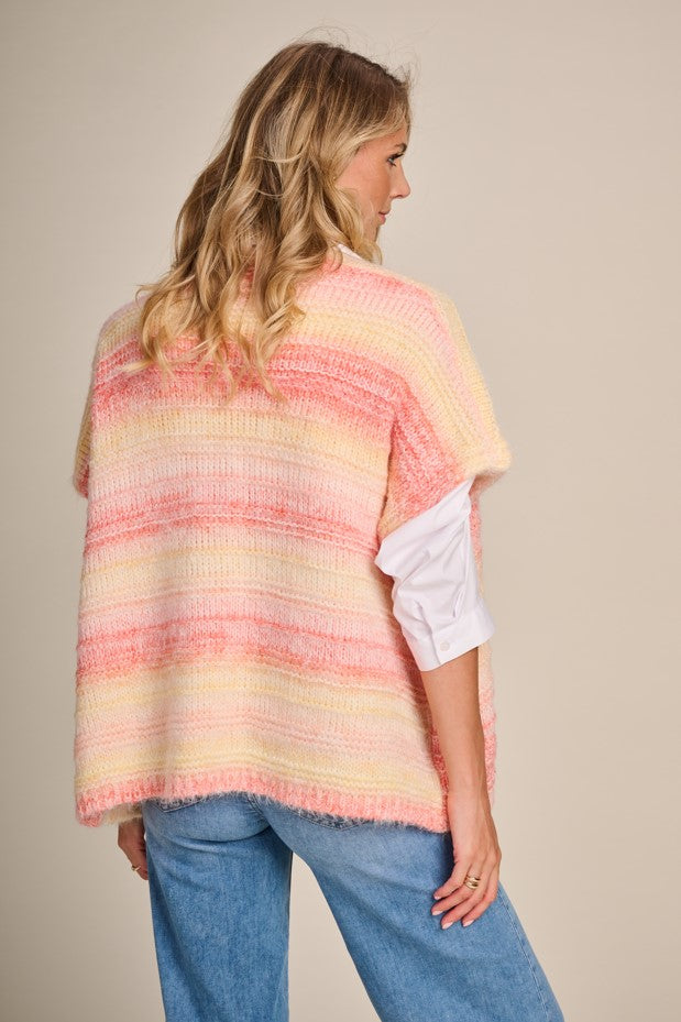 Cardigans roze Due Amanti