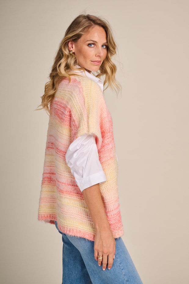 Cardigans roze Due Amanti