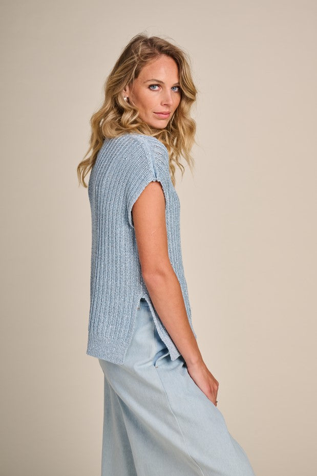 Pulls blauw Due Amanti