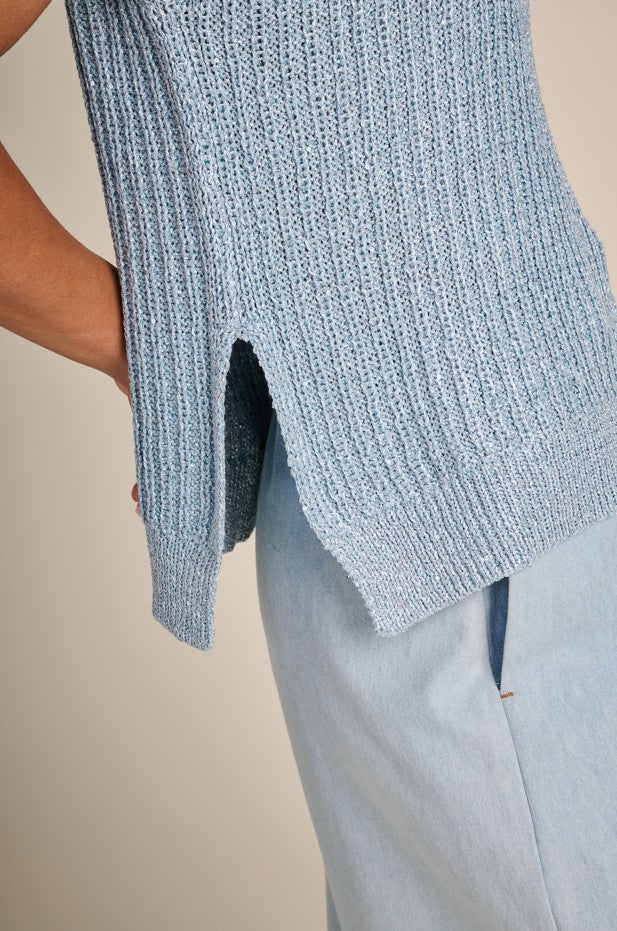 Pulls blauw Due Amanti