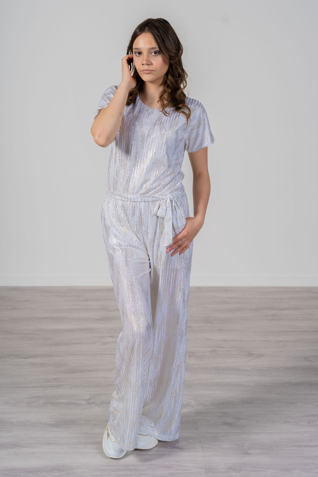 Jumpsuits korte mouw wit Noali