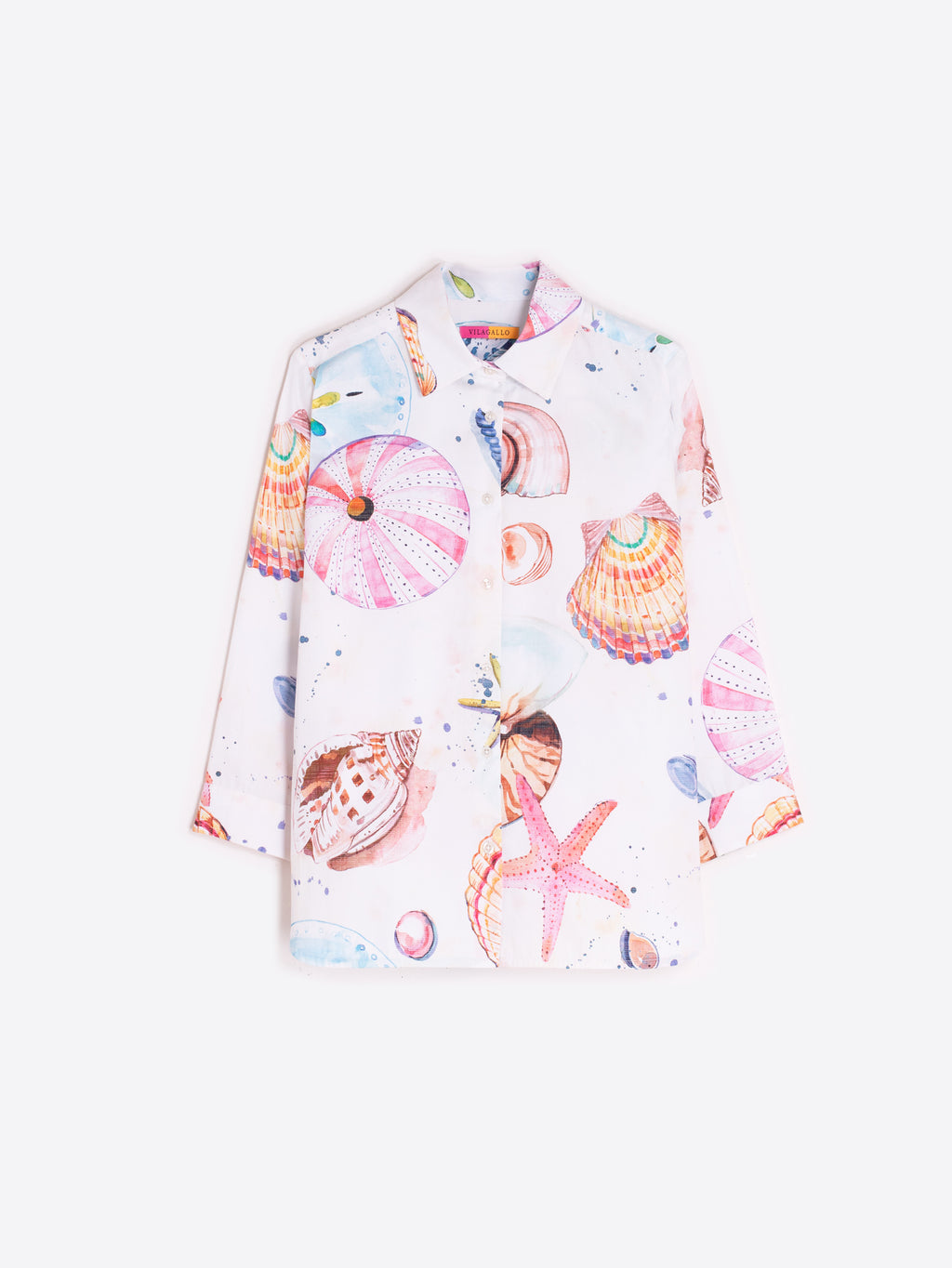 Blouses korte mouw multicolor Vilagallo