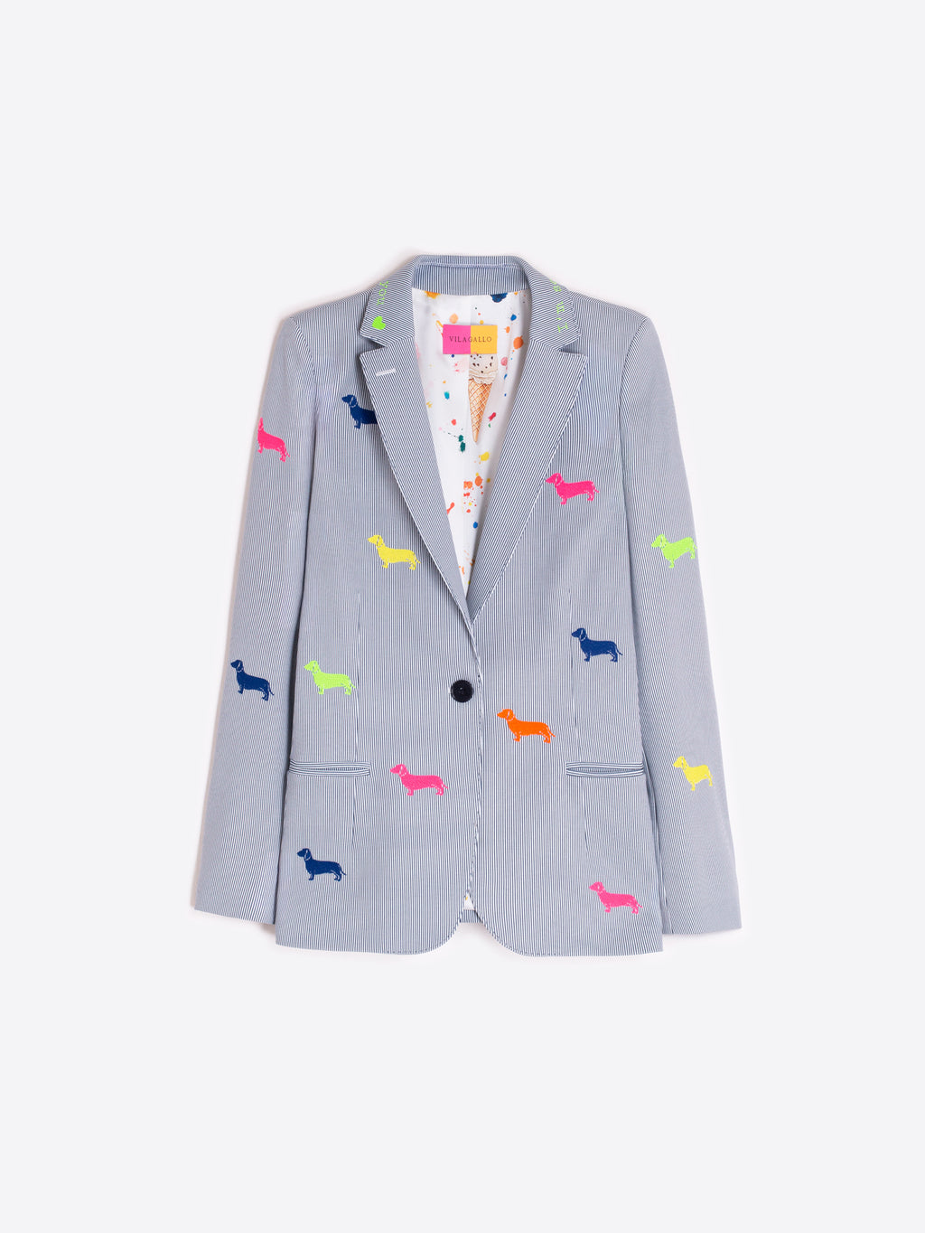Blazers blauw Vilagallo