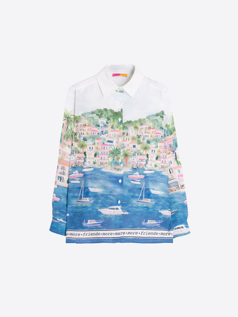 Blouses lange mouw multicolor Vilagallo