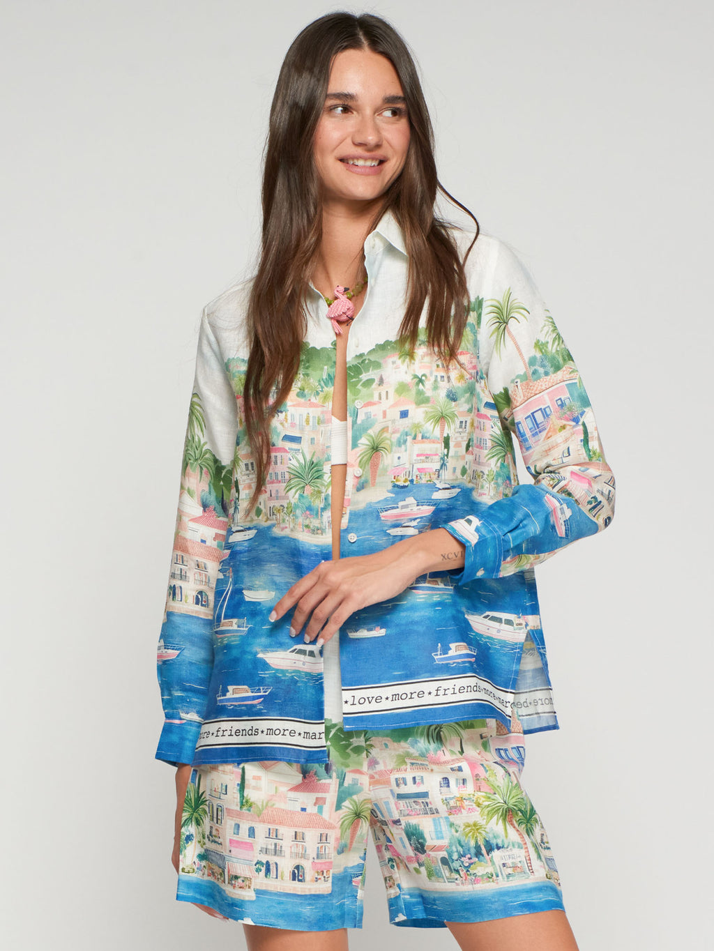 Blouses lange mouw multicolor Vilagallo