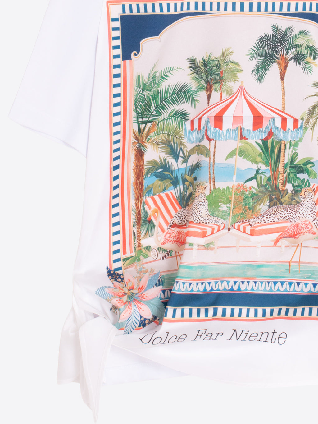 T-shirts korte mouw wit Vilagallo
