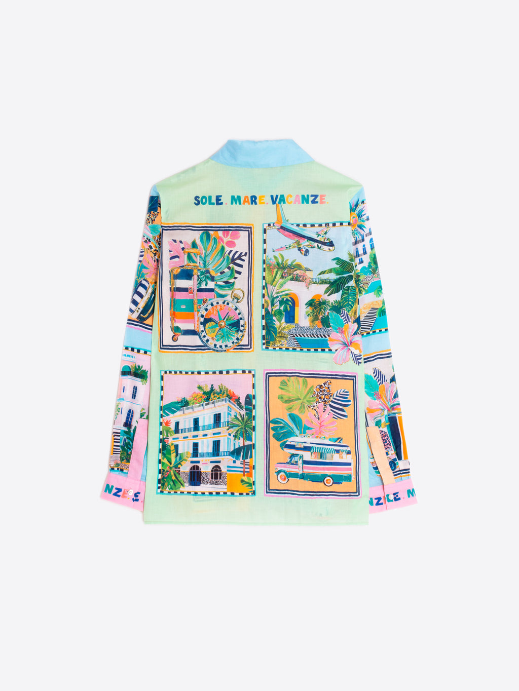 Blouses lange mouw multicolor Vilagallo