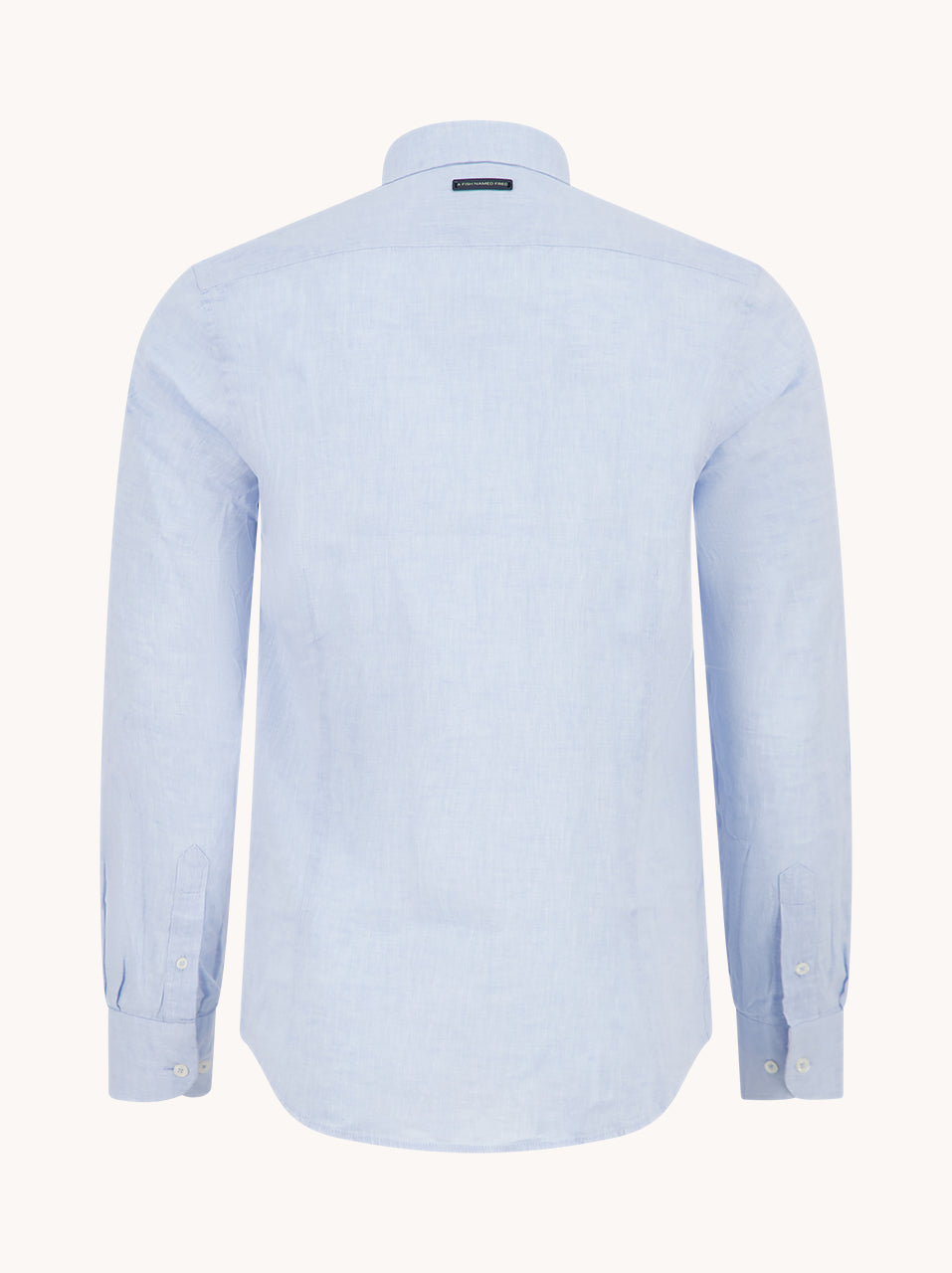 Hemden lange mouw blauw A Fish Named Fred