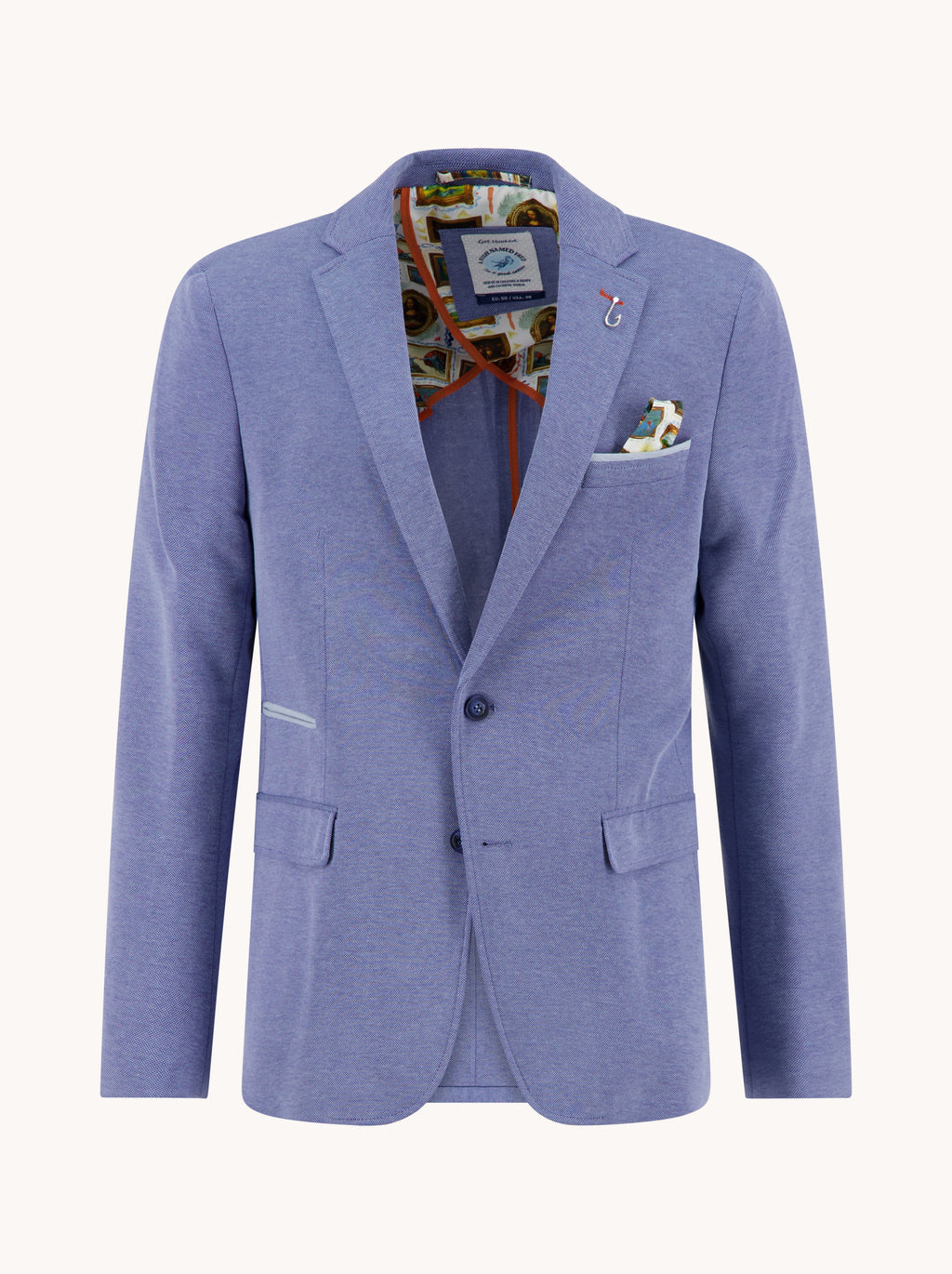 Blazers blauw A Fish Named Fred