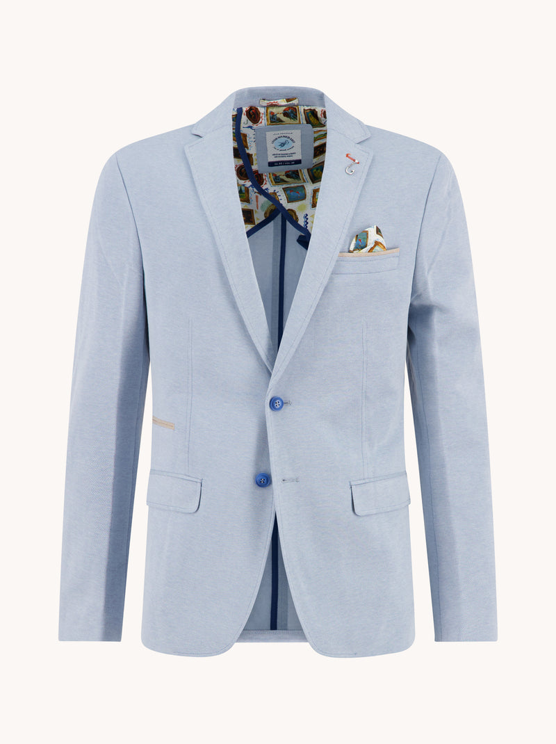 Blazers blauw A Fish Named Fred